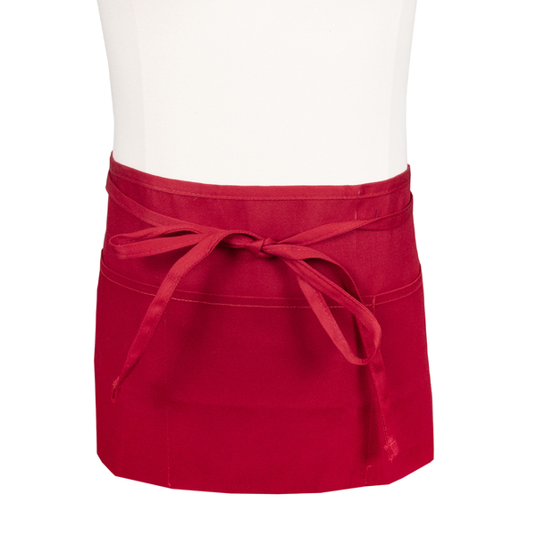 Chef Revival Chef 24/7Front-of-the-House Waist Apron - Red 605WAFH-RD